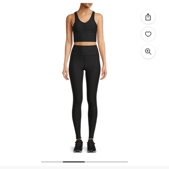 Shadow Sport Women's Ruched Center Sports Bra XL - Picture 4 of 5